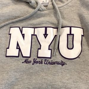 NYU champion hoodie Size M